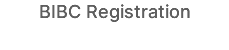 BIBC Registration