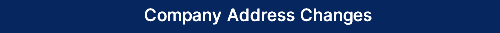 Company Address Changes 